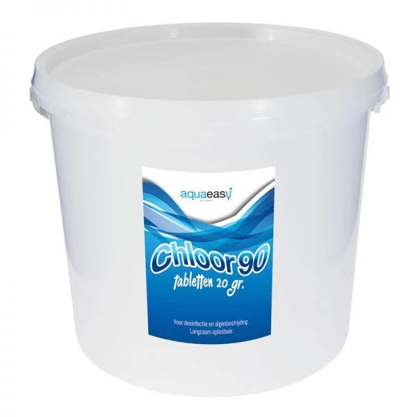 Aqua Easy Chloor 90, 20g Mini Tabletten 10 Kg 1 Aqua Easy Chloor 90, 20g Mini Tabletten 10 Kg