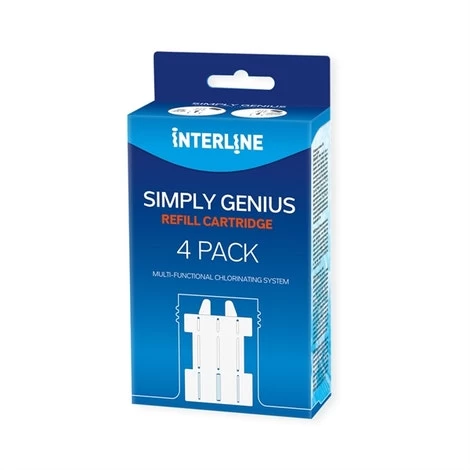Interline Simply Genius Startpakket + Refill Cartridge (4st) 4 Interline Simply Genius Startpakket + Refill Cartridge (4st) - Afbeelding 4