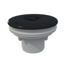 Bodemzuig Aansluiting Voor Prefab Foliebaden, Kleur Antracie