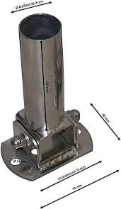 Zwembad Trap Klapscharnier Montageset Scharnierend RVS 304