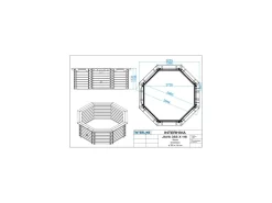 Houten Zwembad Java 3,55 X 1,16 BASIS -Vijver Benodigdheden Verkoop Zwembad Java4