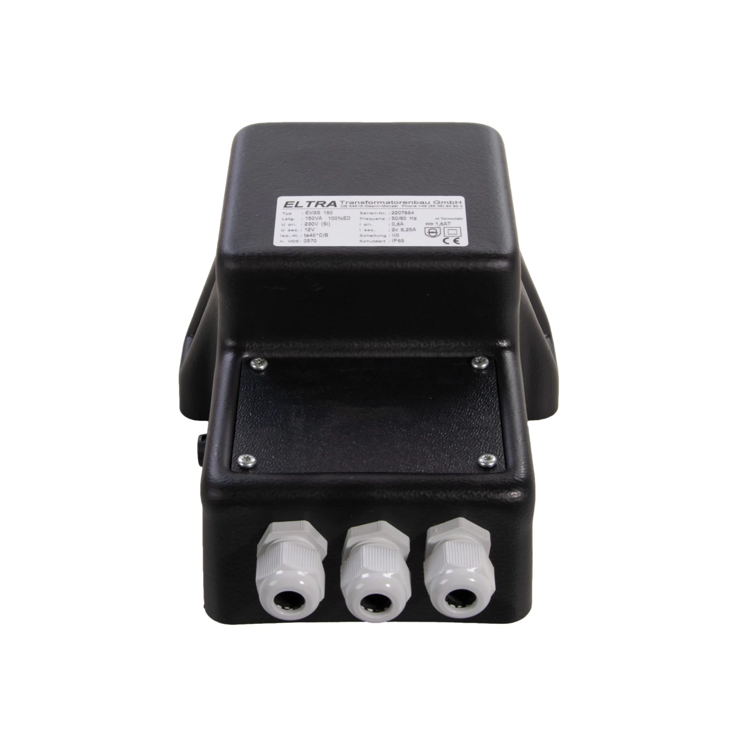 Transformator EVGS 150VA -12V 1 Transformator EVGS 150VA -12V