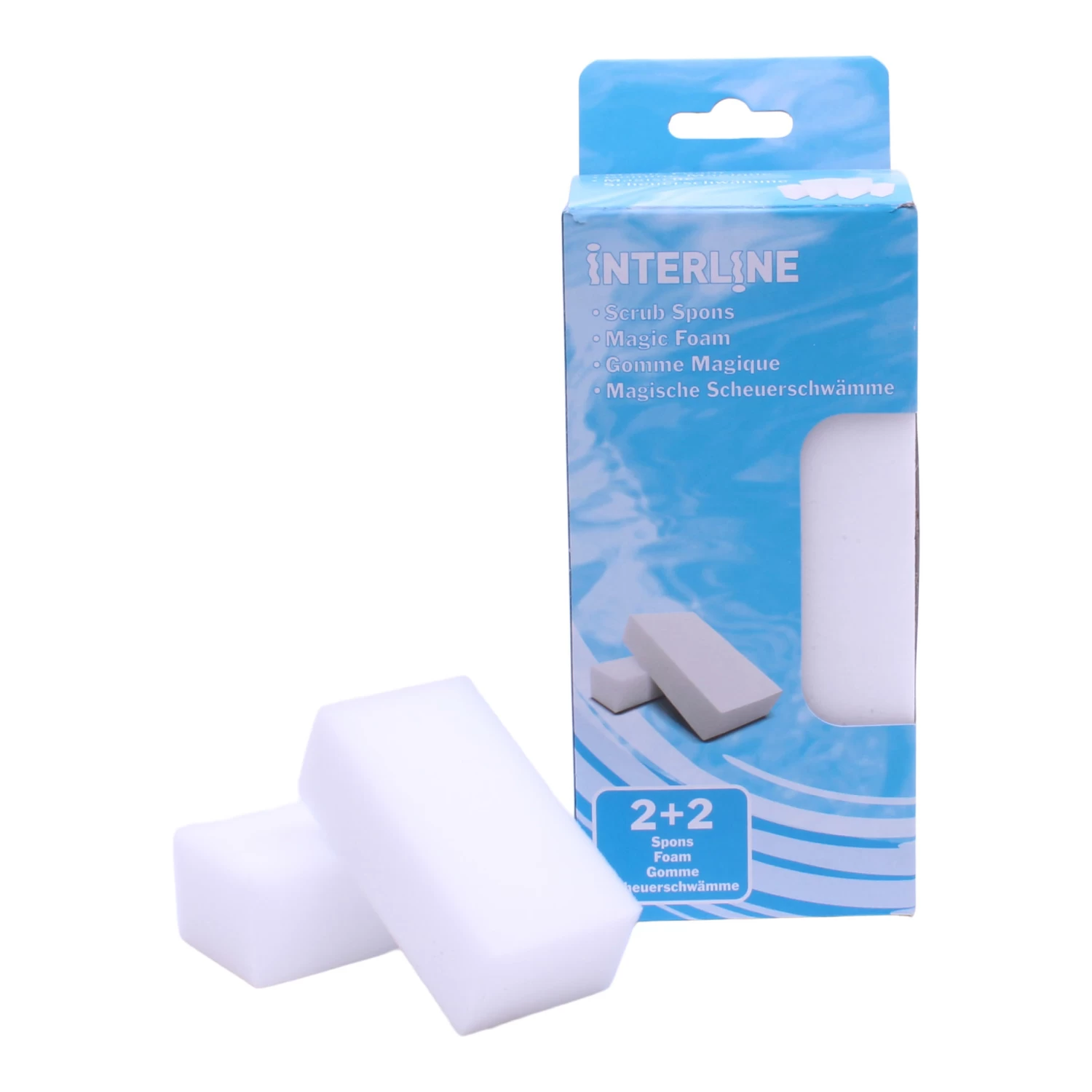 Interline Zwembad Scrub Sponzen 2 Interline Zwembad Scrub Sponzen - Afbeelding 2