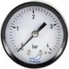 Manometer 63 Mm Buitendraad 0 – 4 Bar Zwart Type Droog