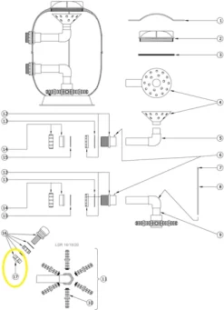 No.17 Starline Filter Aftapplug Afdekkapje