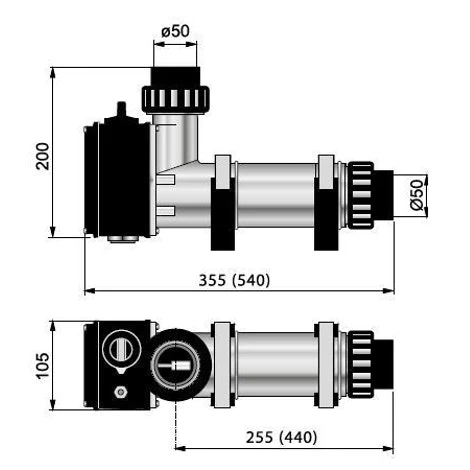 6 KW Pahlen Titanium Elektrische Warmtewisselaar ABS 3 6 KW Pahlen Titanium Elektrische Warmtewisselaar ABS - Afbeelding 3