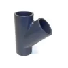 PVC T-stuk 45° 50 Mm
