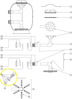 No.16 Starline Filter Aftapplug Compleet